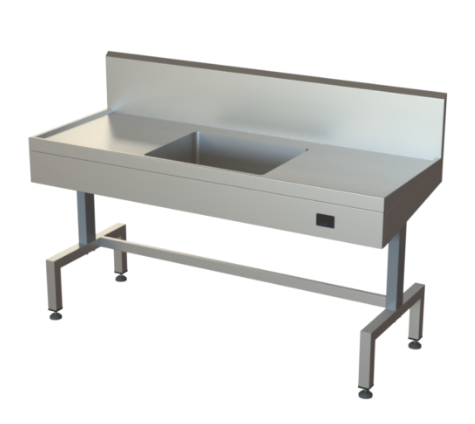 SP540. 1-R HEIGHT ADJUSTABLE RHS SINK UNIT (1 SINK) ELECTRIC 240V