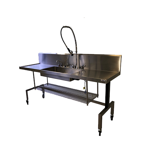 SP544.1 HEIGHT ADJUSTABLE SCOPE SINK ELECTRIC 240V